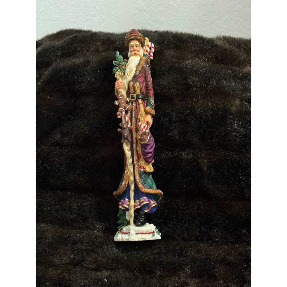 Lenox Figurine Santa's Candy Land Pencil Santa Limited Edition RARE